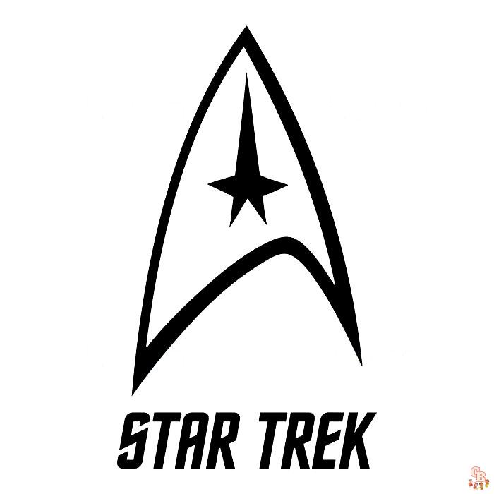 Coloriage Star Trek