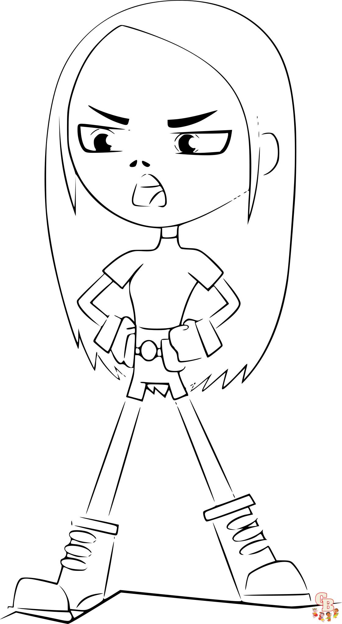 Coloriage Teen Titans Go