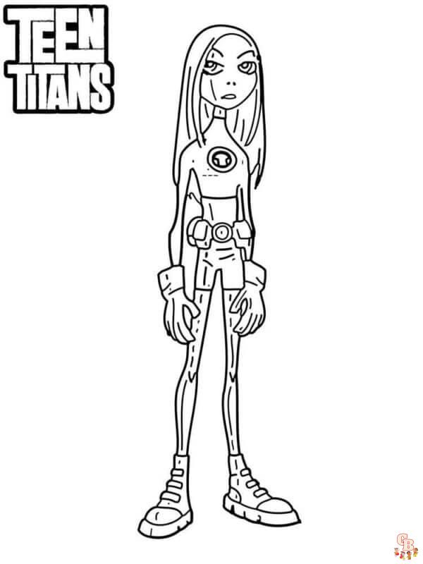 Coloriage Teen Titans Go