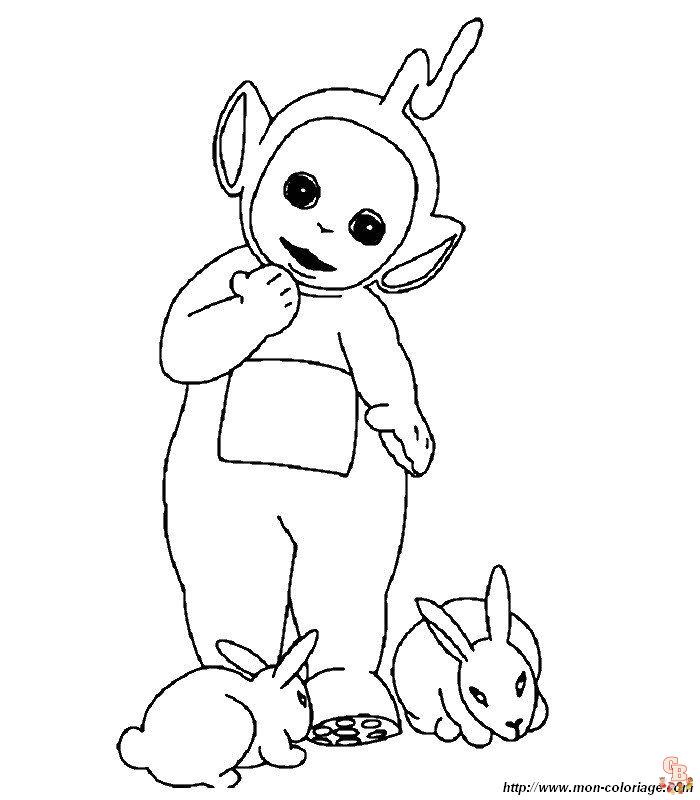 Coloriage Teletubbies