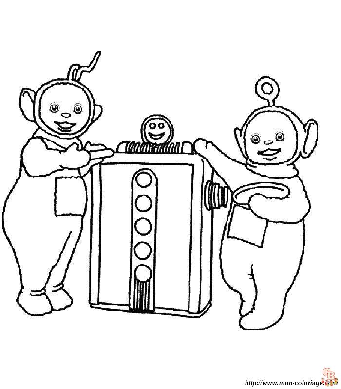 Coloriage Teletubbies