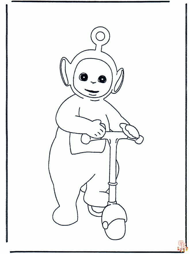 Coloriage Teletubbies