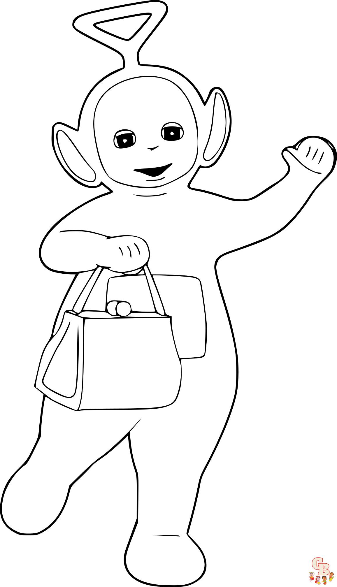 Coloriage Teletubbies