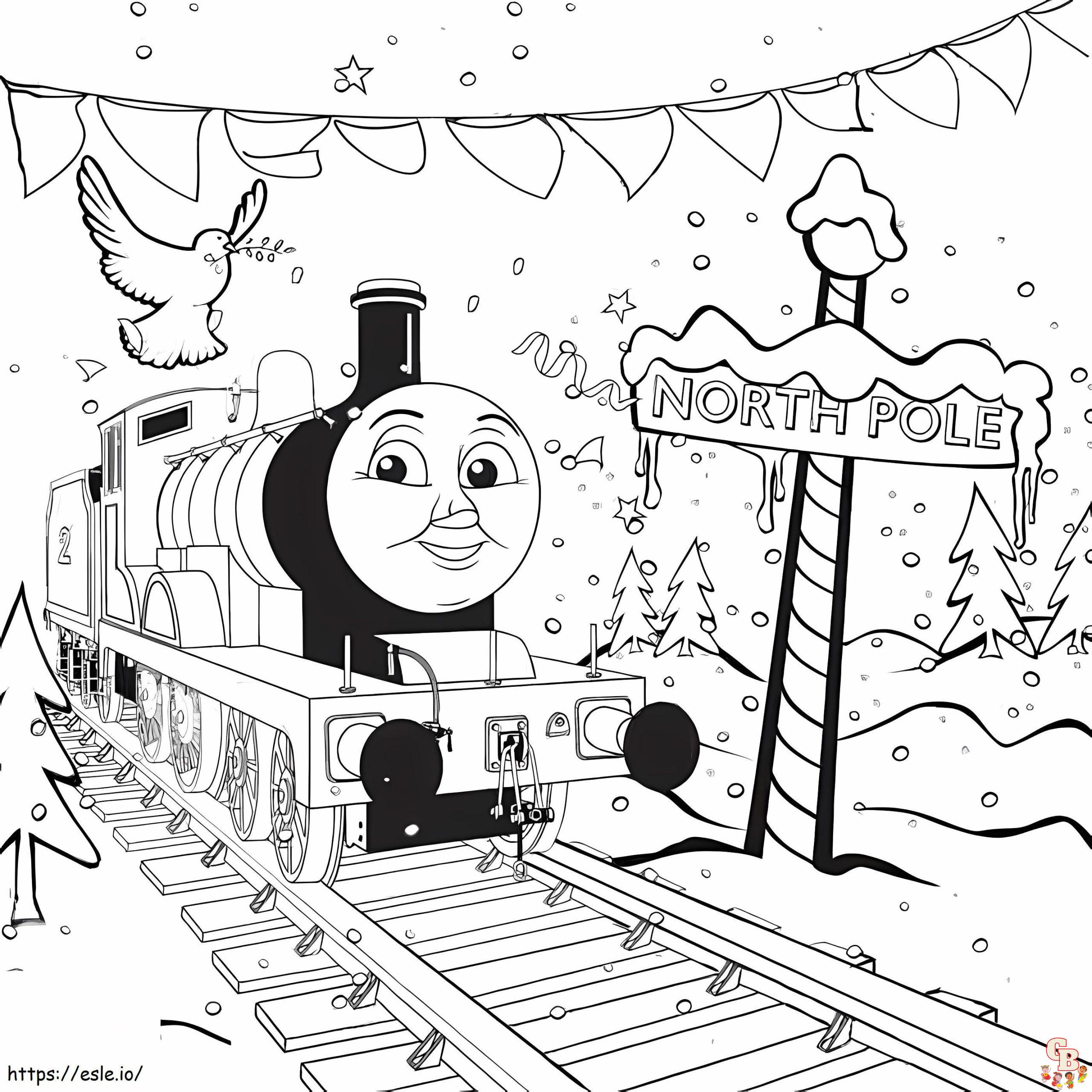 Coloriage Thomas