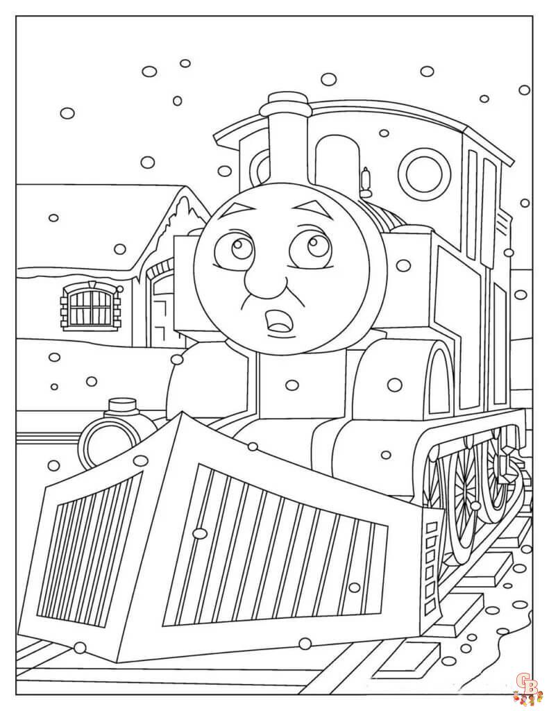 Coloriage Thomas