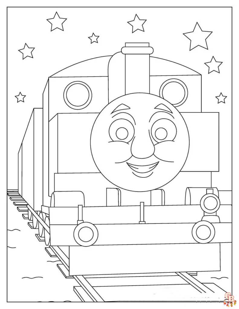 Coloriage Thomas