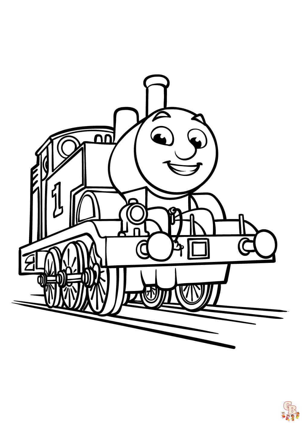 Coloriage Thomas