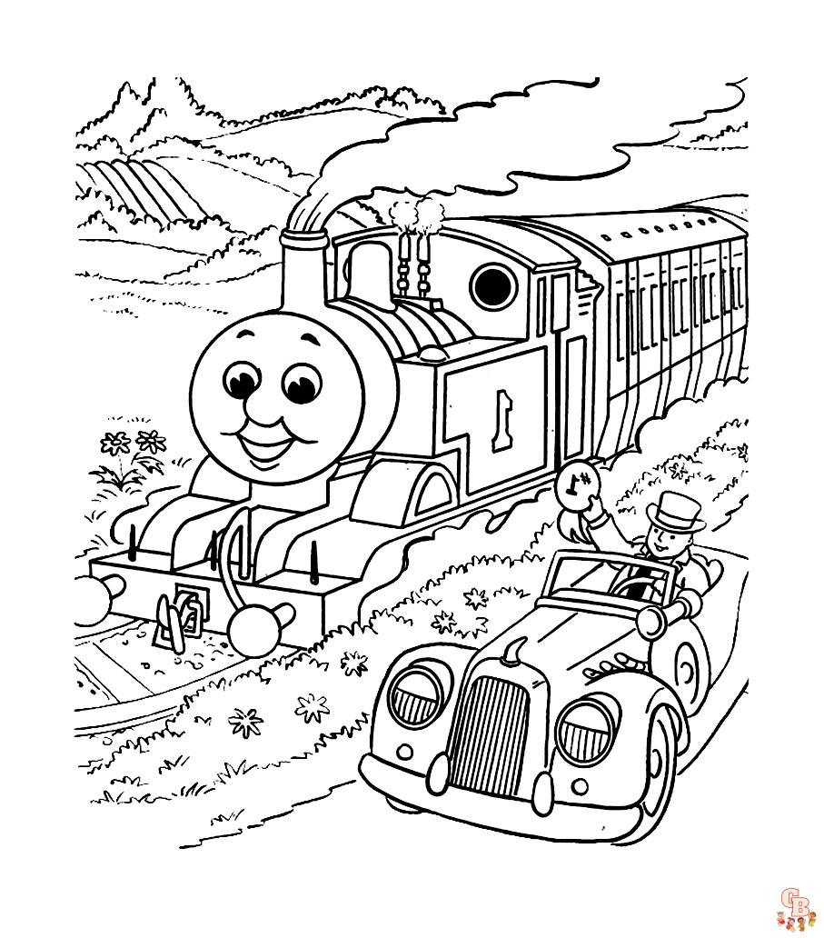 Coloriage Thomas