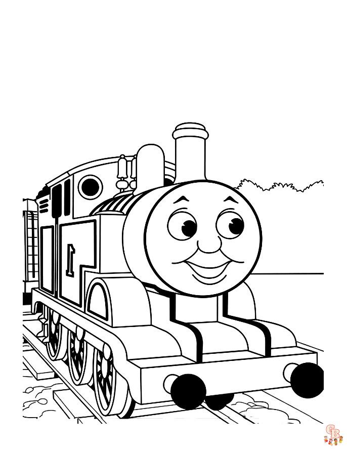 Coloriage Thomas