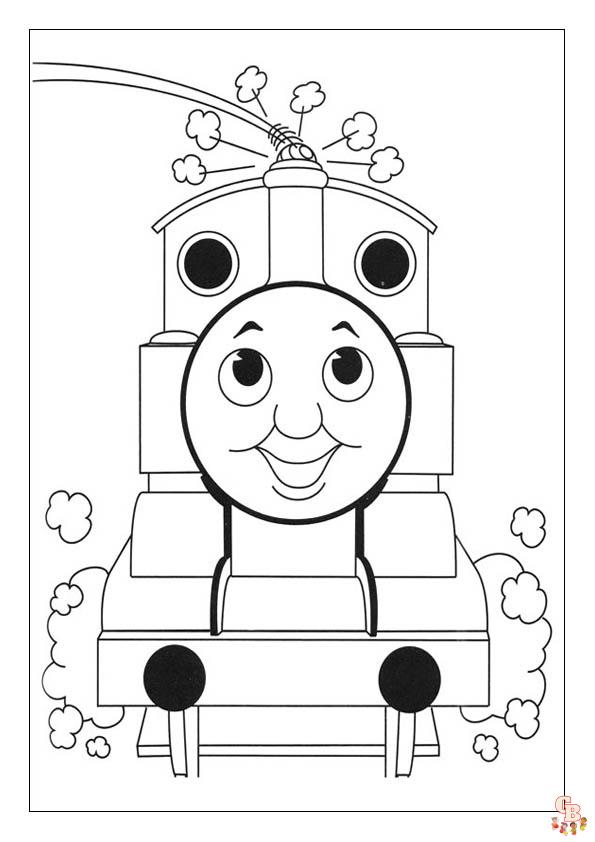 Coloriage Thomas