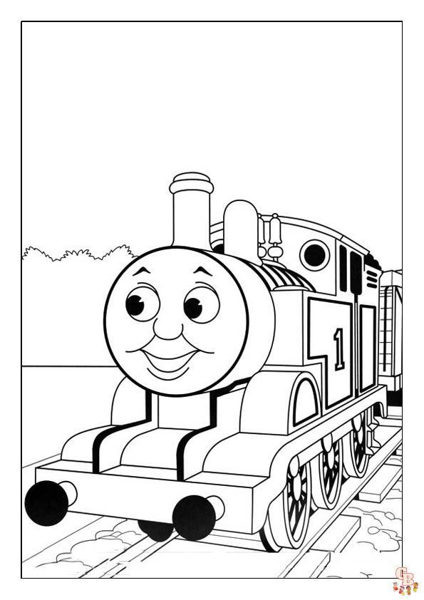 Coloriage Thomas