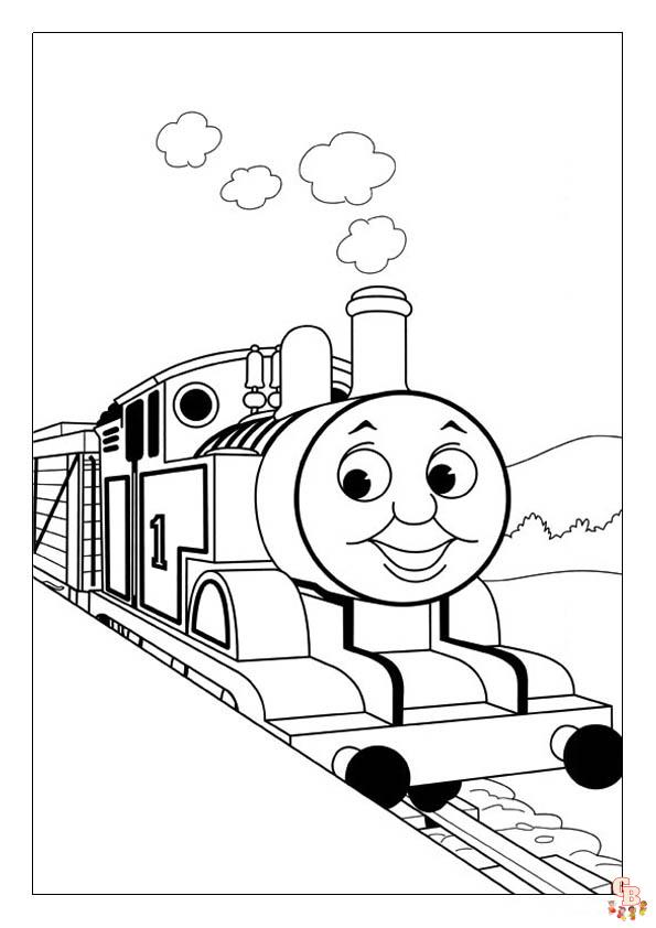 Coloriage Thomas