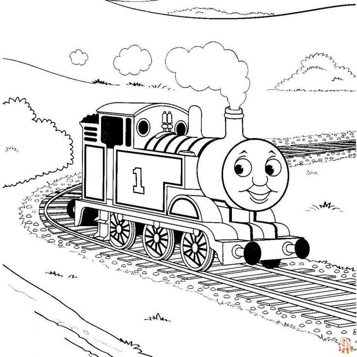 Coloriage Thomas