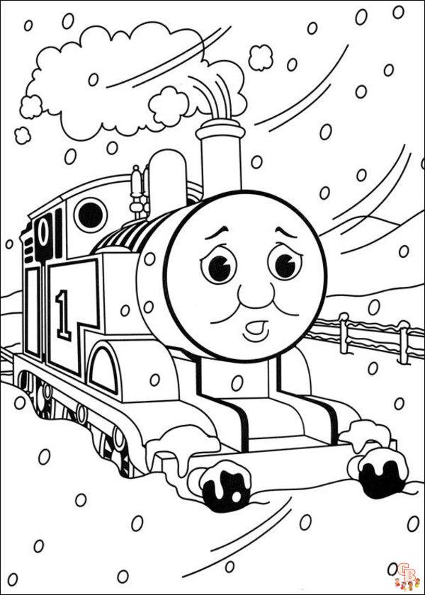 Coloriage Thomas