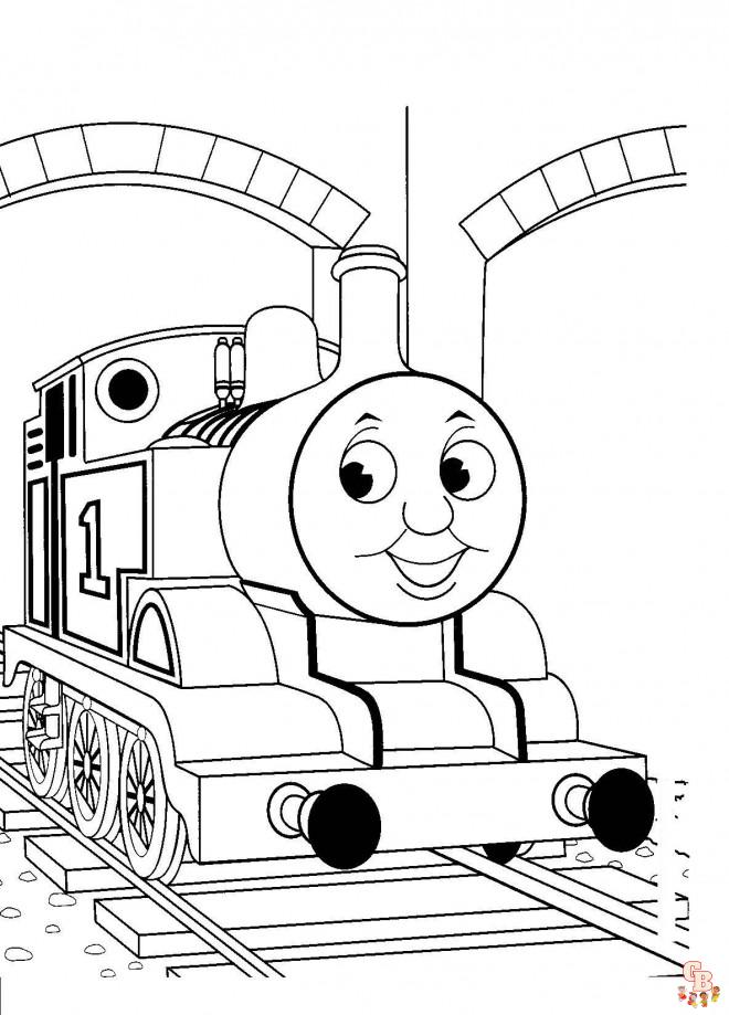 Coloriage Thomas