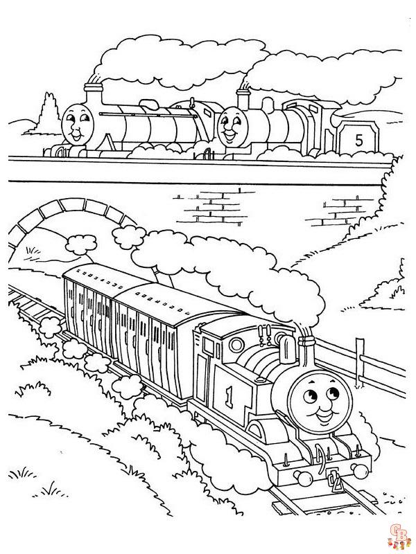 Coloriage Thomas