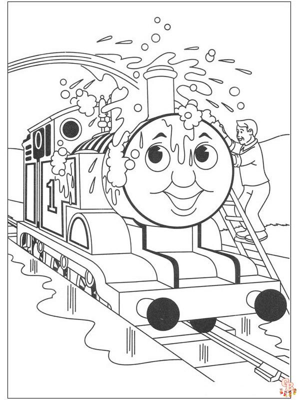 Coloriage Thomas