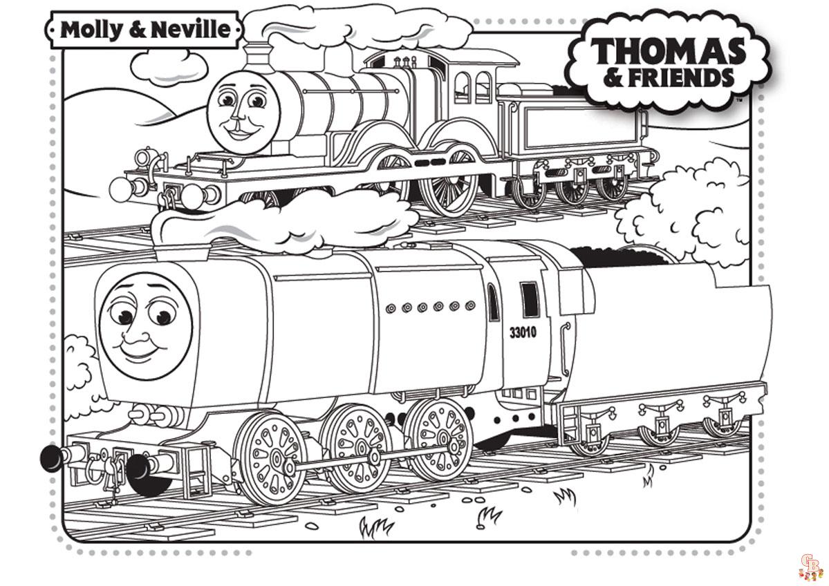 Coloriage Thomas