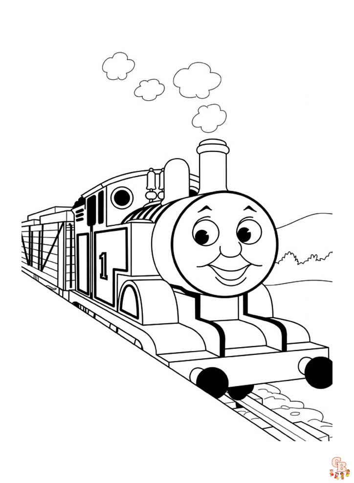 Coloriage Thomas