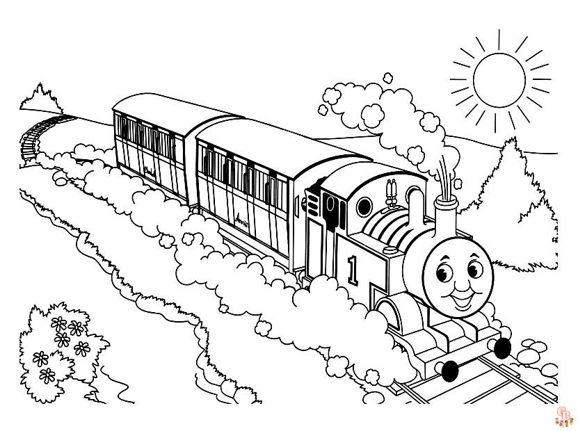 Coloriage Thomas