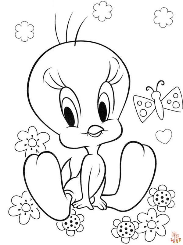 Coloriage Titi