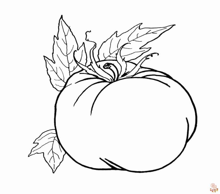 Coloriage Tomate