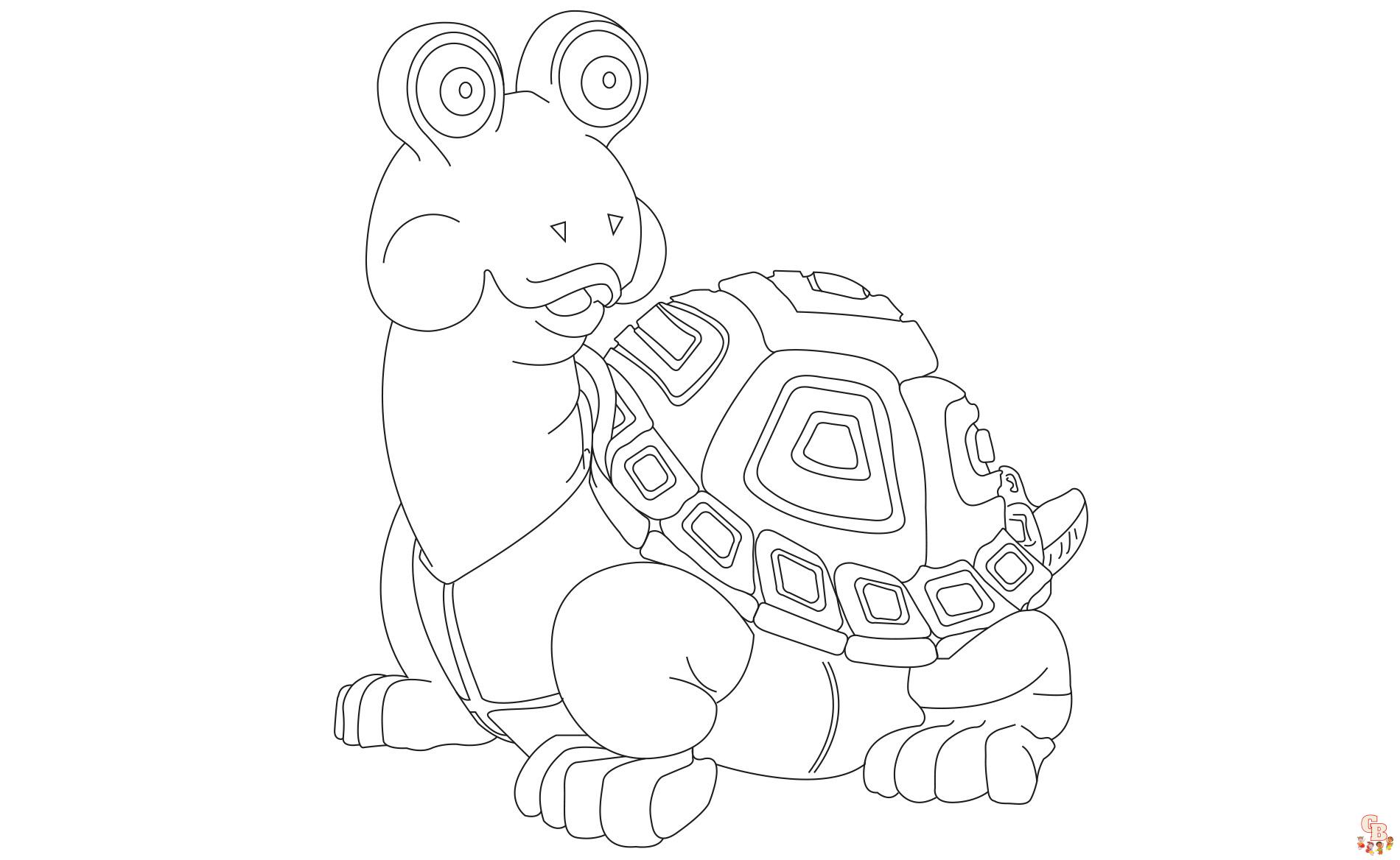 Coloriage Tortue