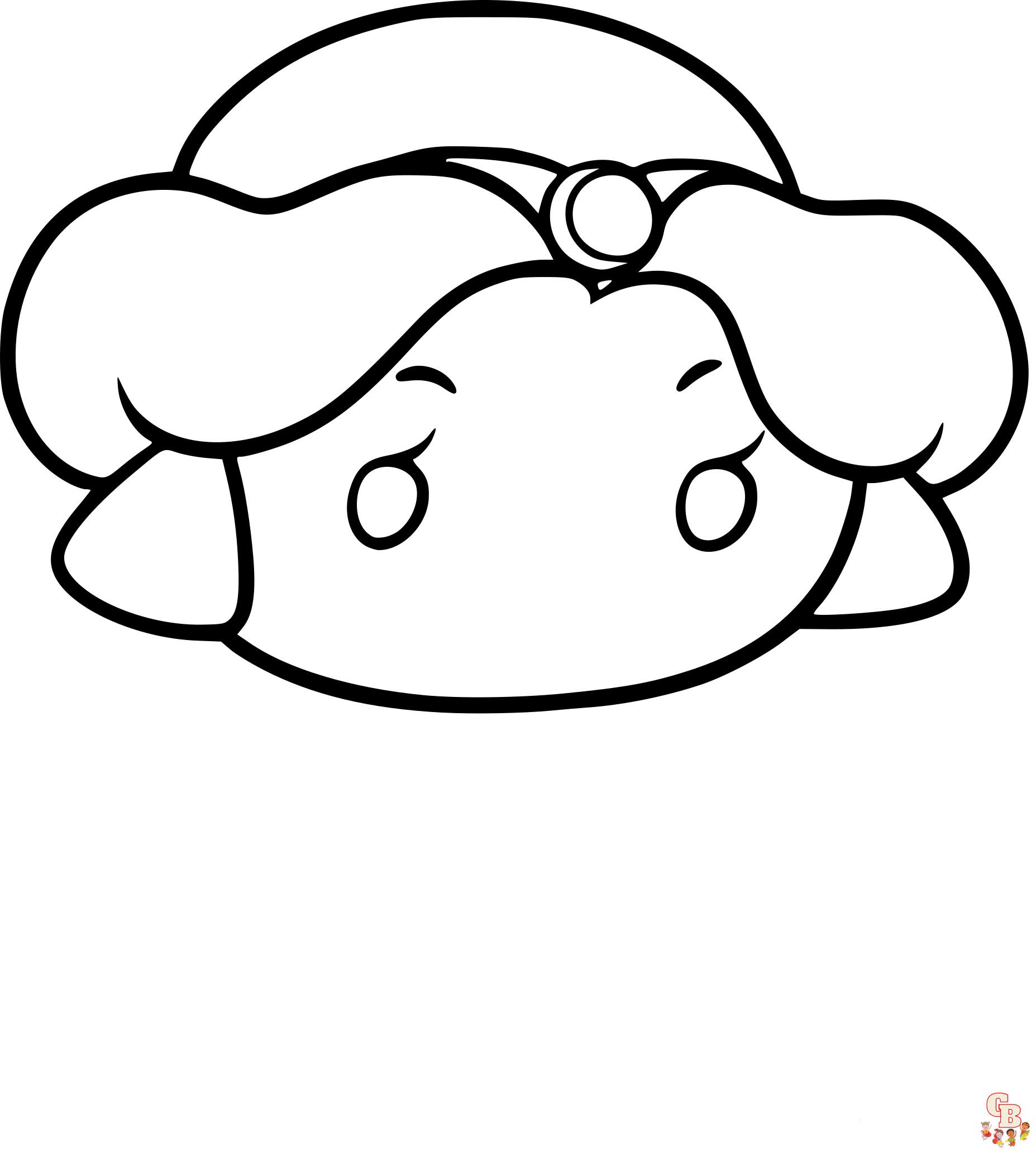 Coloriage Tsum Tsum