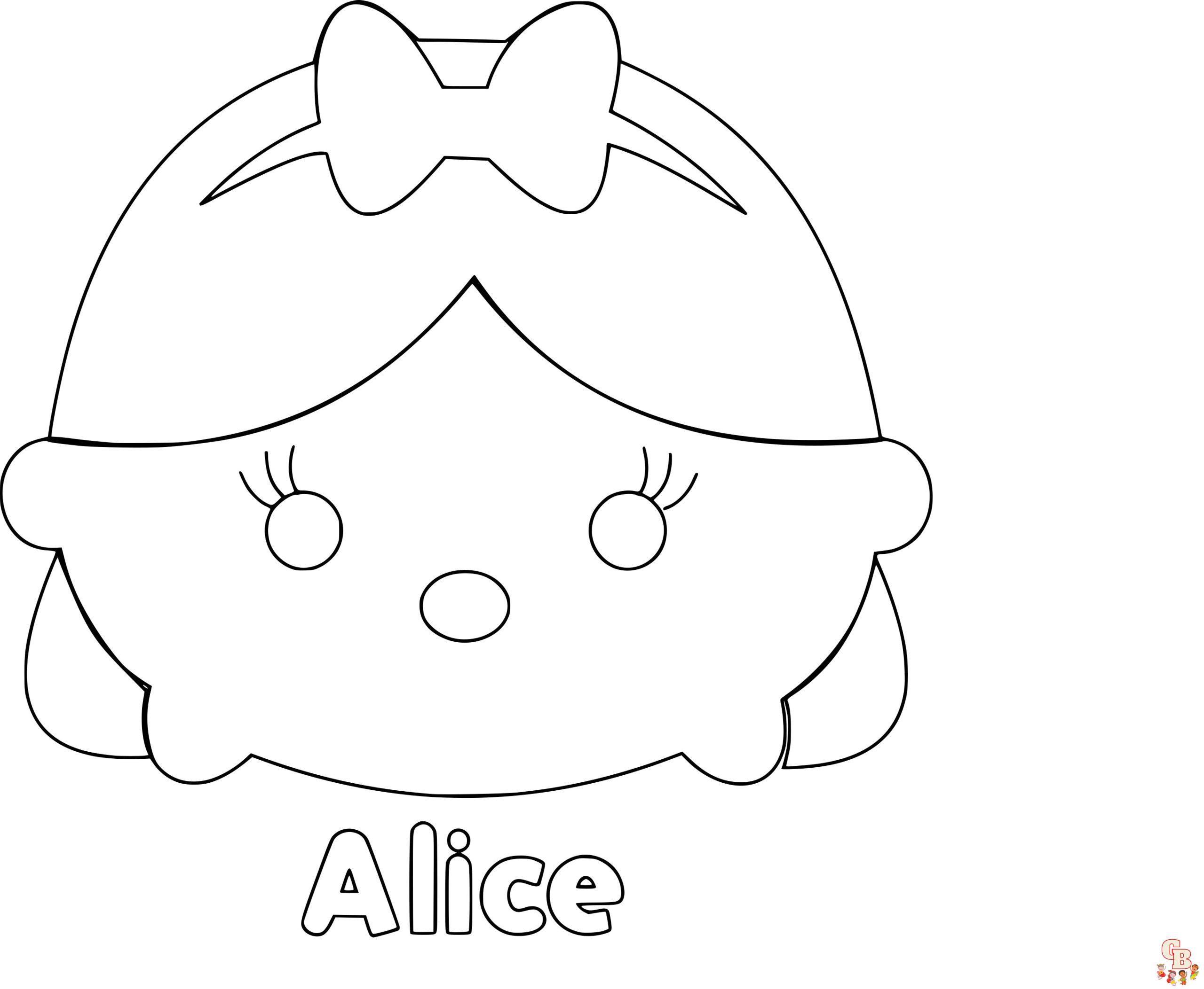 Coloriage Tsum Tsum