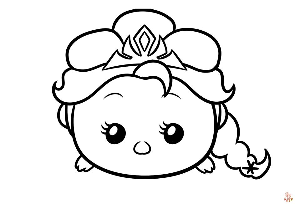 Coloriage Tsum Tsum