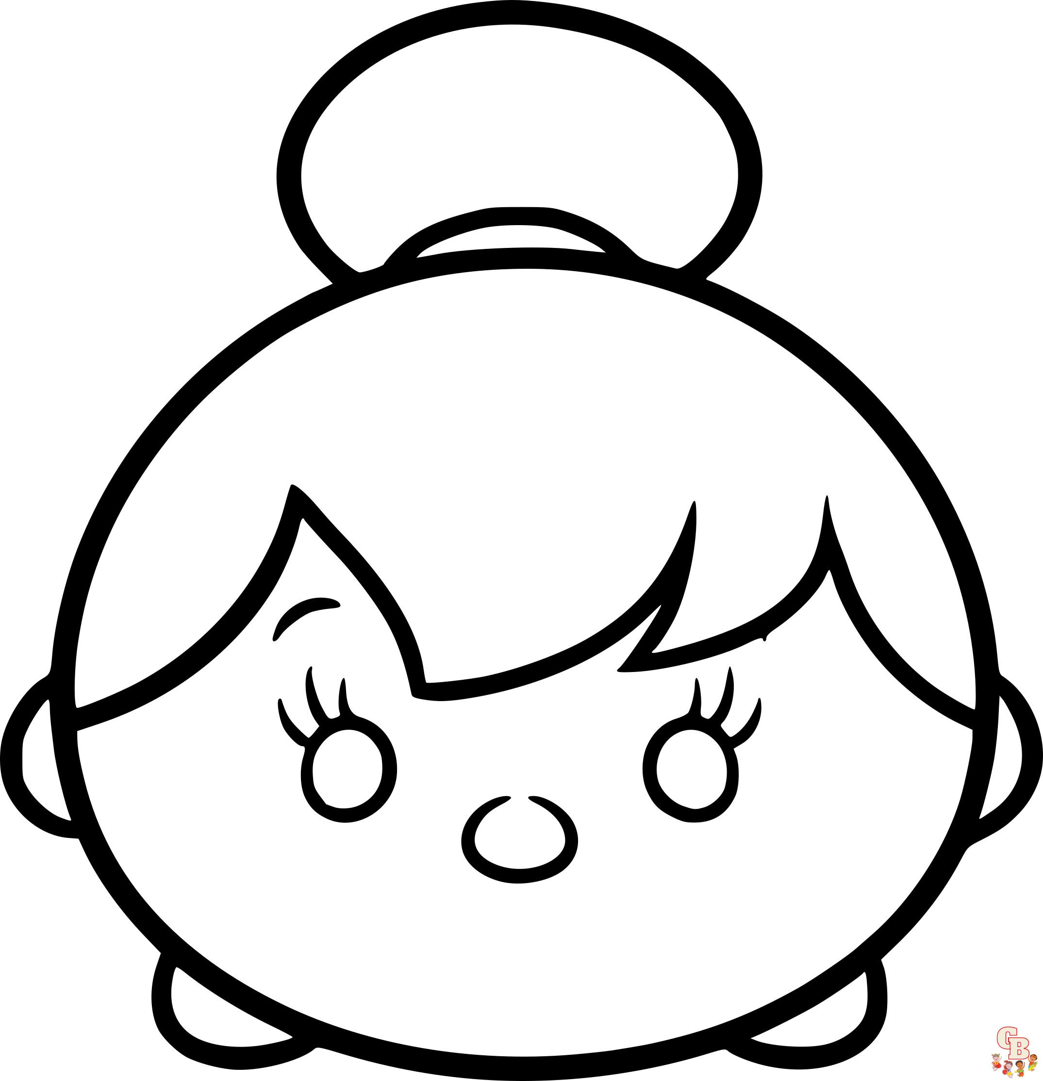 Coloriage Tsum Tsum