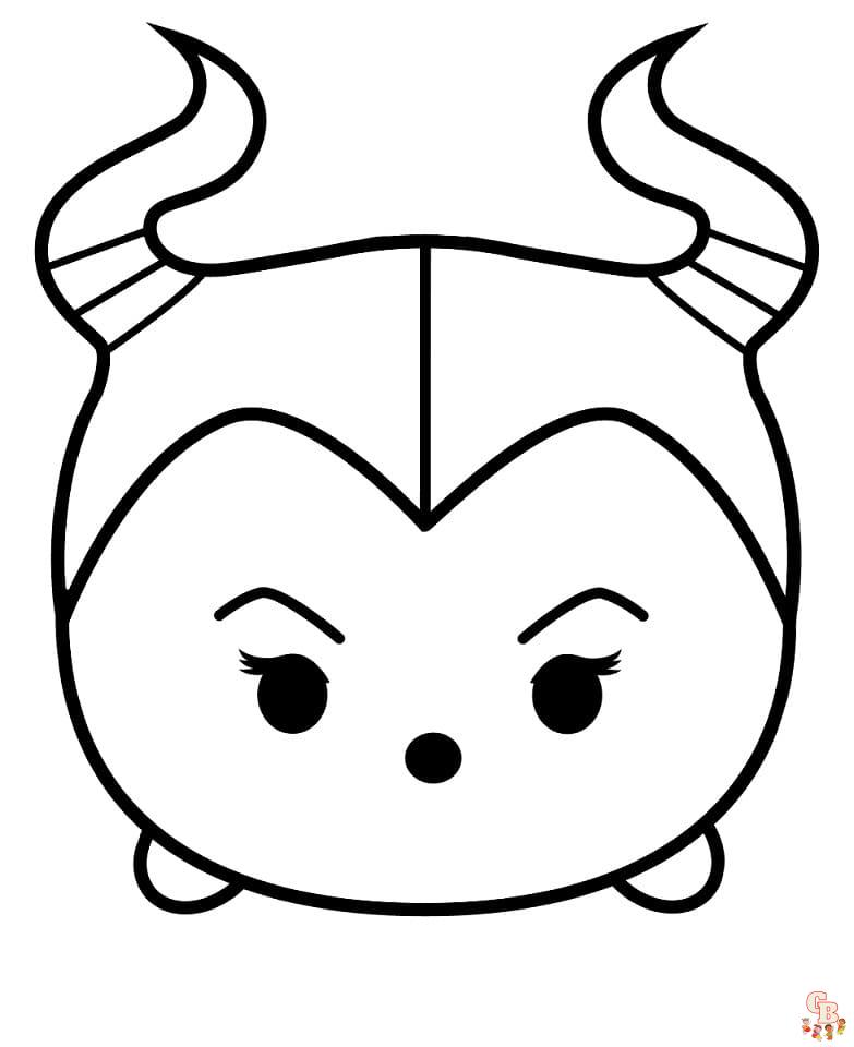 Coloriage Tsum Tsum