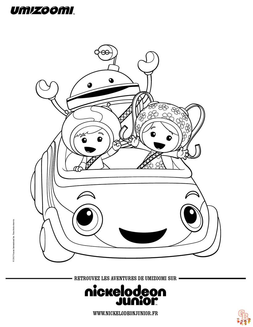 Coloriage Umizoomi