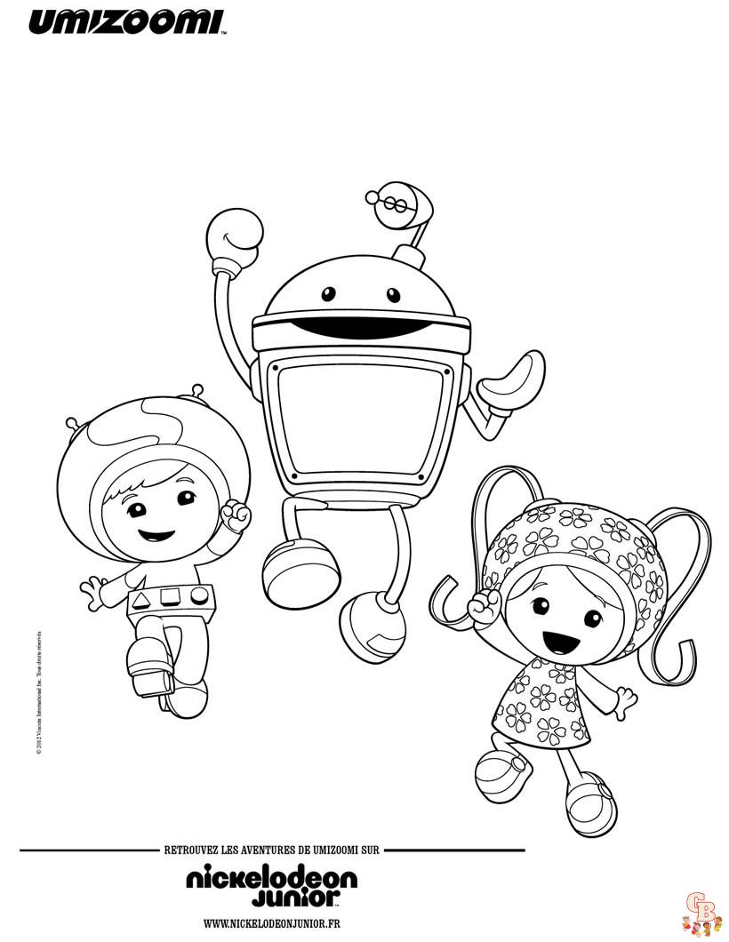 Coloriage Umizoomi