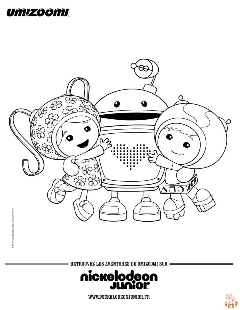 Coloriage Umizoomi