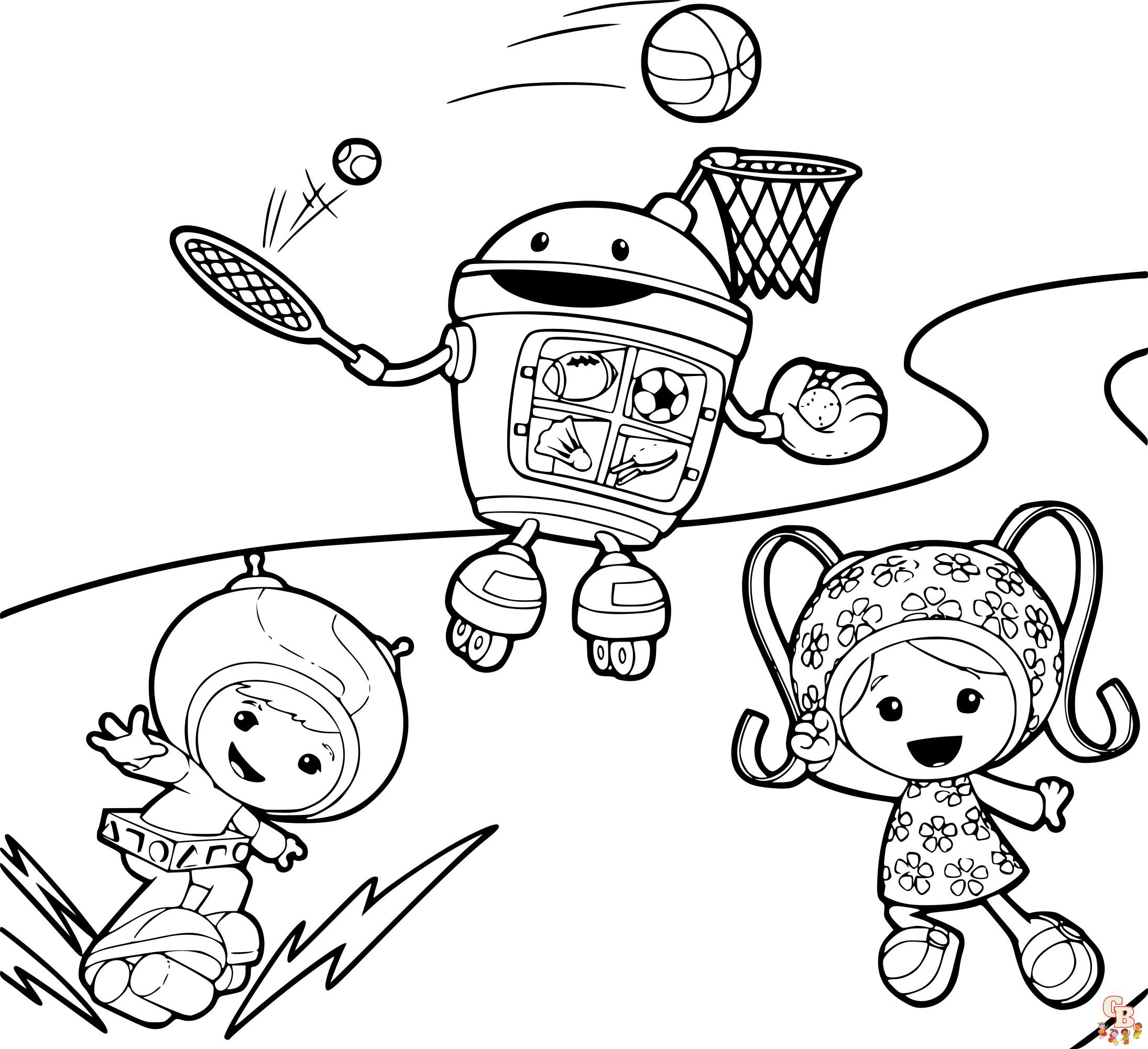 Coloriage Umizoomi