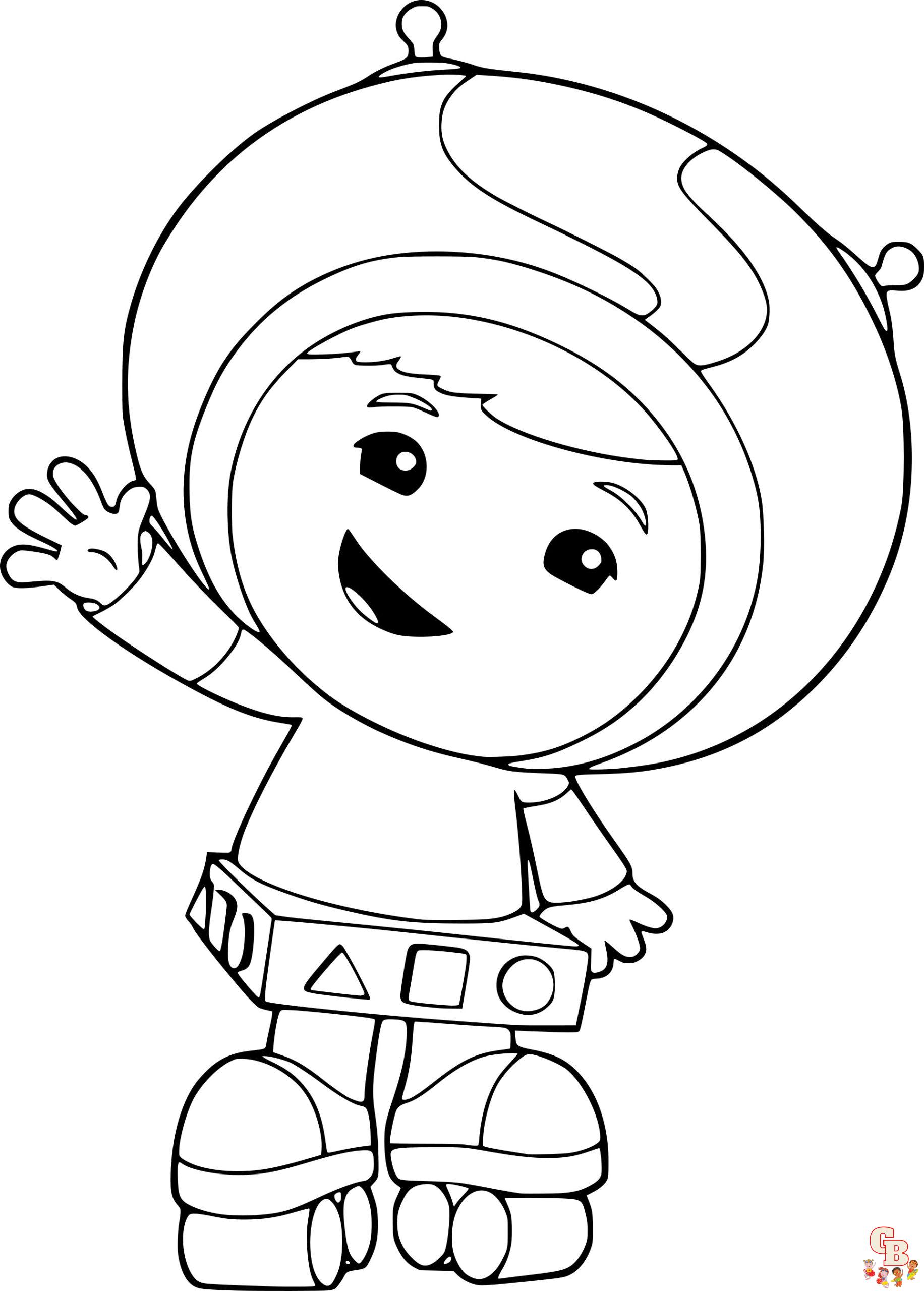 Coloriage Umizoomi