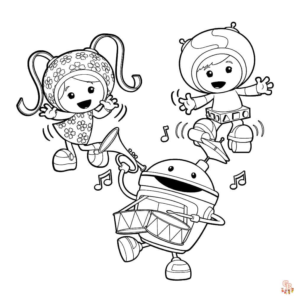 Coloriage Umizoomi