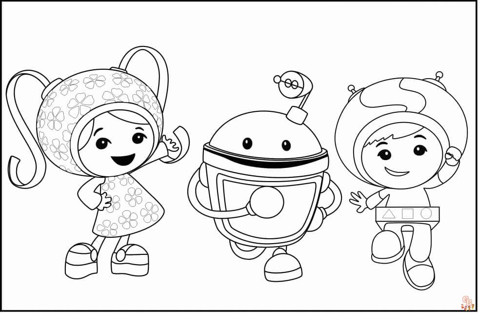 Coloriage Umizoomi