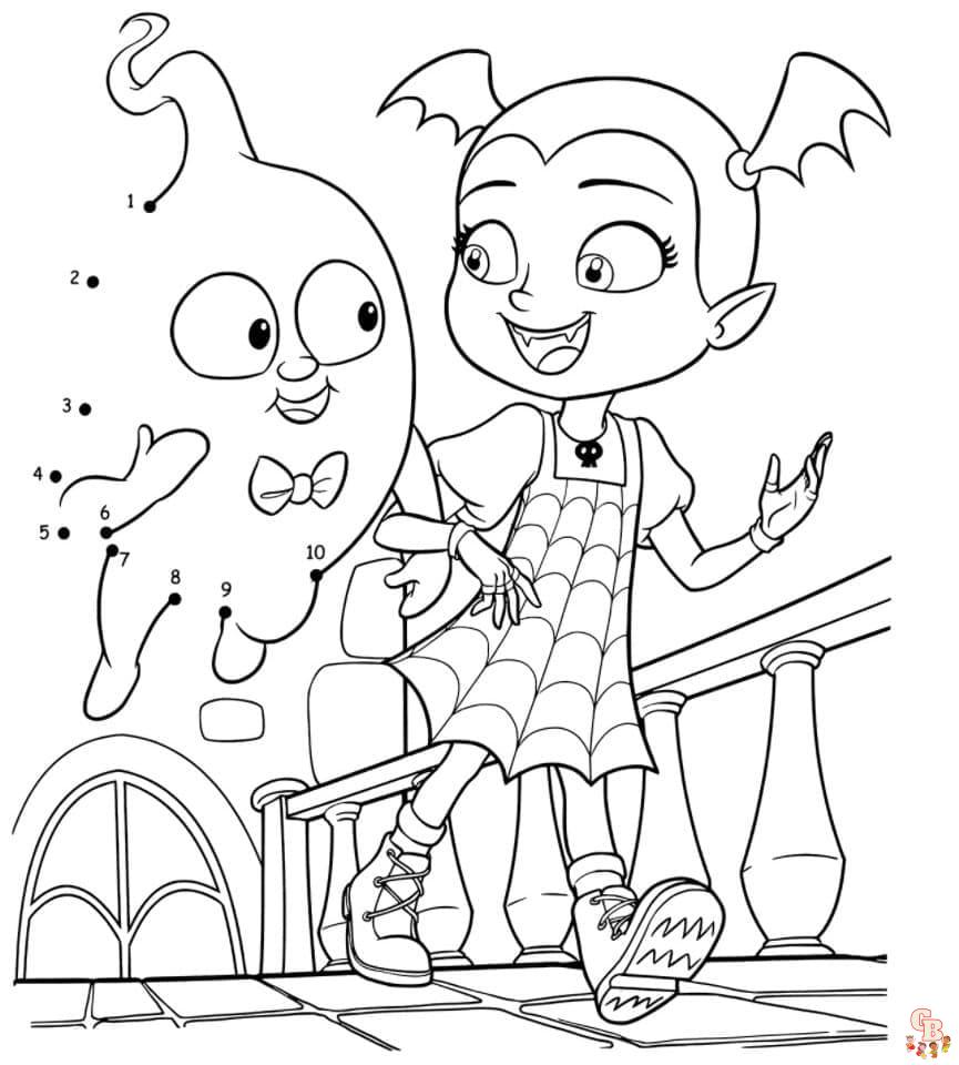 Coloriage Vampirina