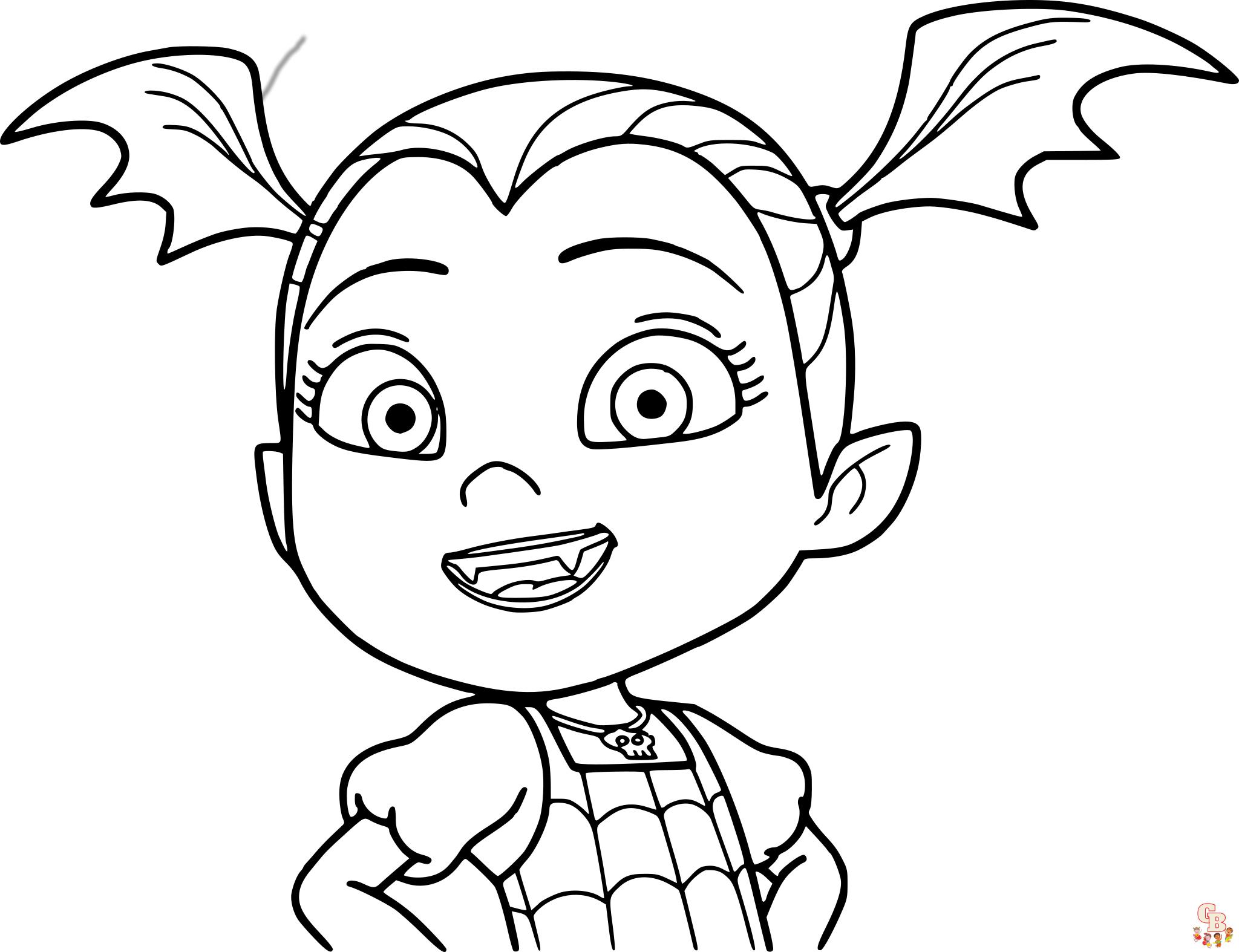 Coloriage Vampirina