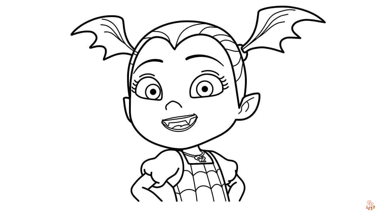 Coloriage Vampirina