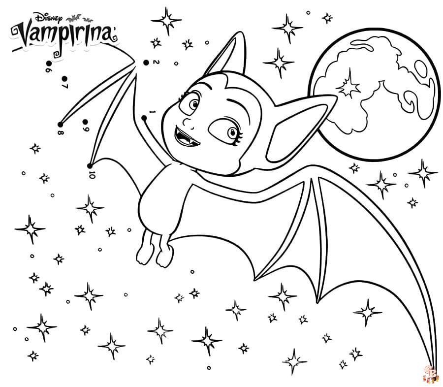 Coloriage Vampirina