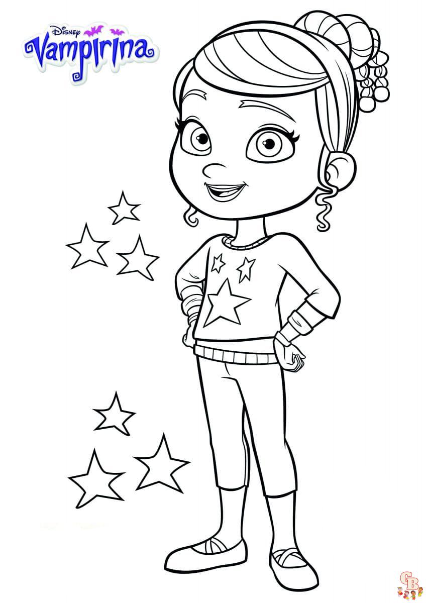 Coloriage Vampirina