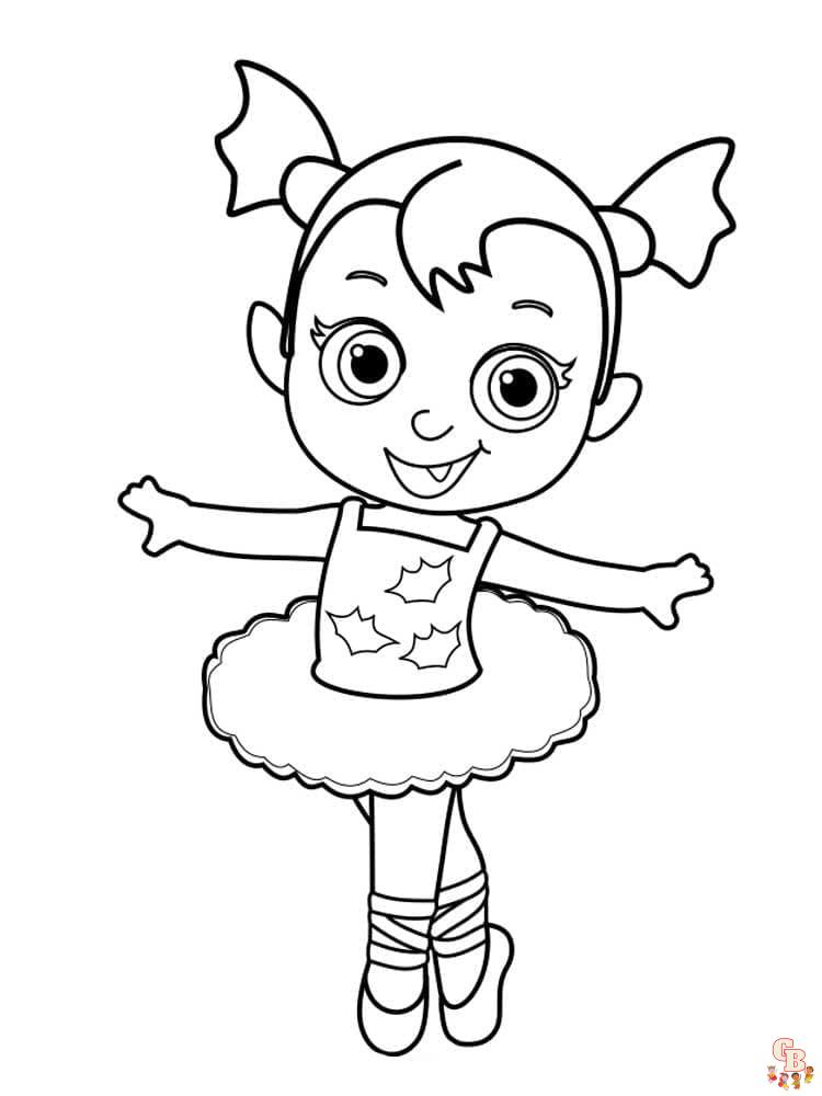 Coloriage Vampirina