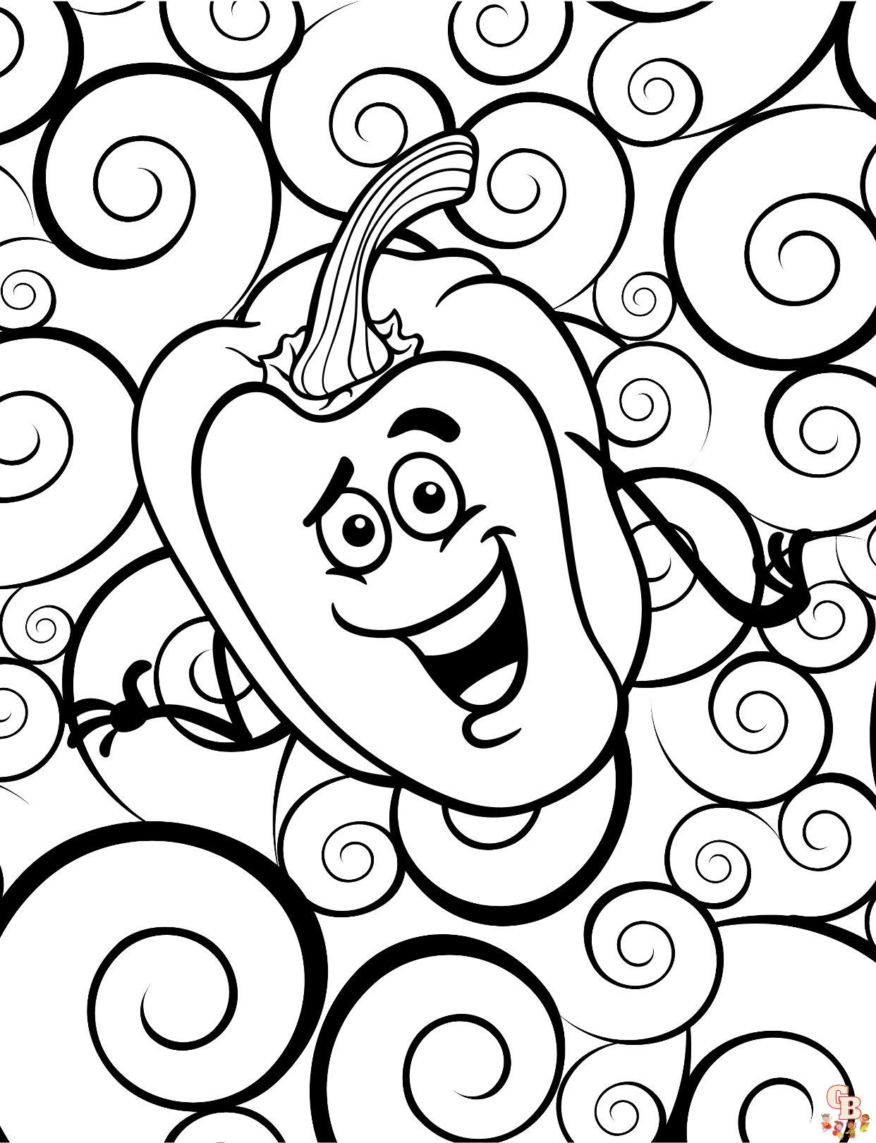 Coloriage Veggie