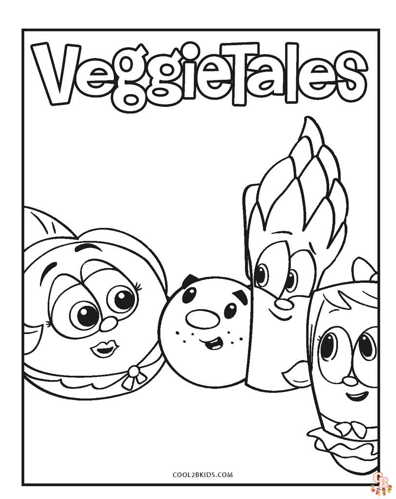 Coloriage Veggie