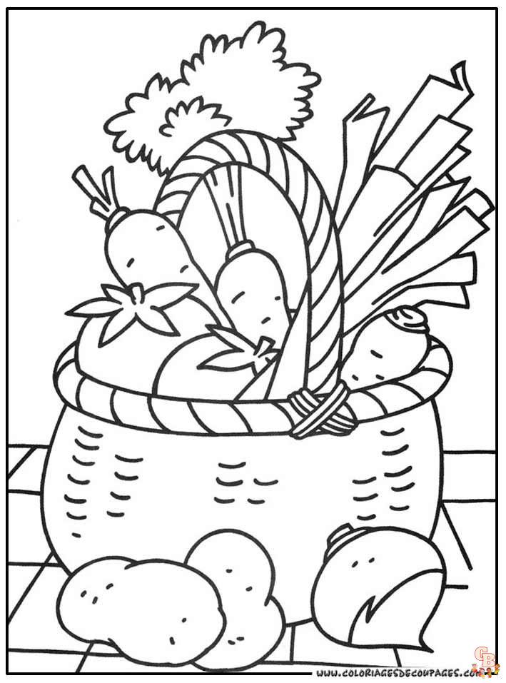 Coloriage Veggie