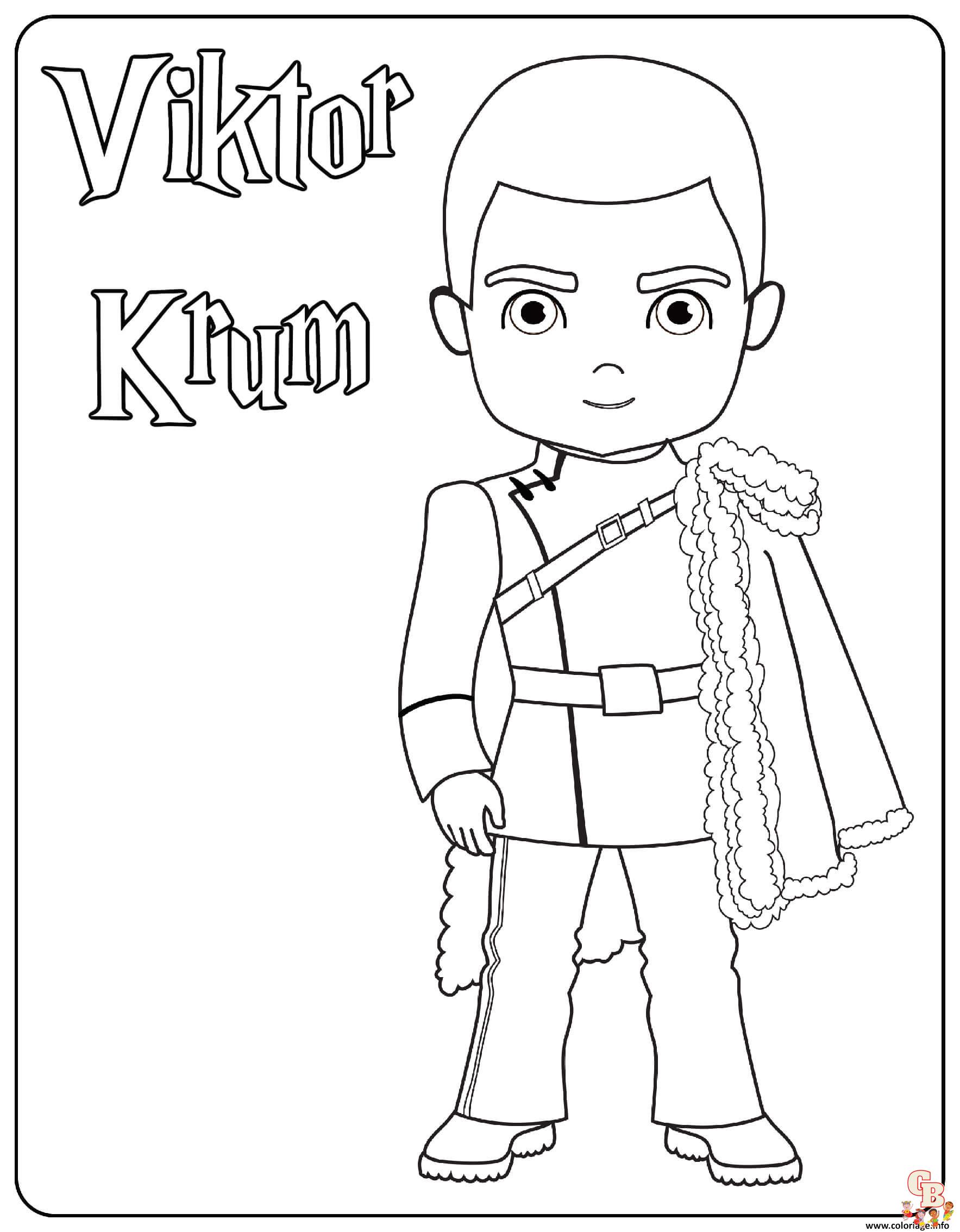 Coloriage Victor