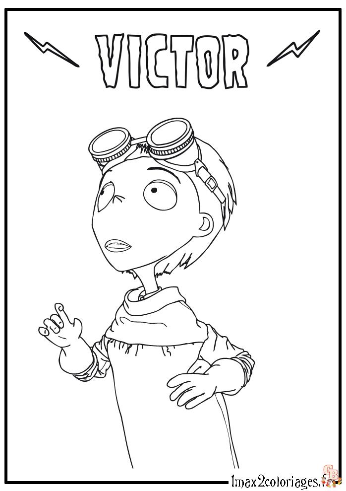 Coloriage Victor